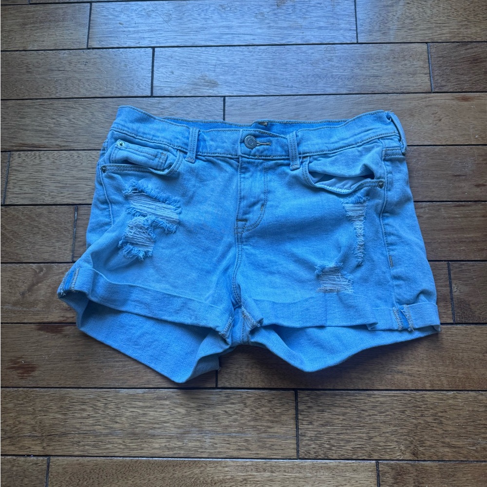 (BOGO) Old Navy Light Blue Distressed Jean Shorts
